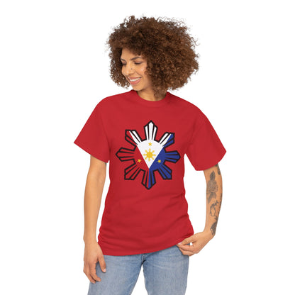 Filipino Flag 1 (Gildan · 5000) Unisex Heavy Cotton Tee