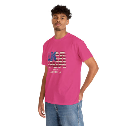 Made in the USA for Adults (Gildan · 5000) Unisex Heavy Cotton Tee