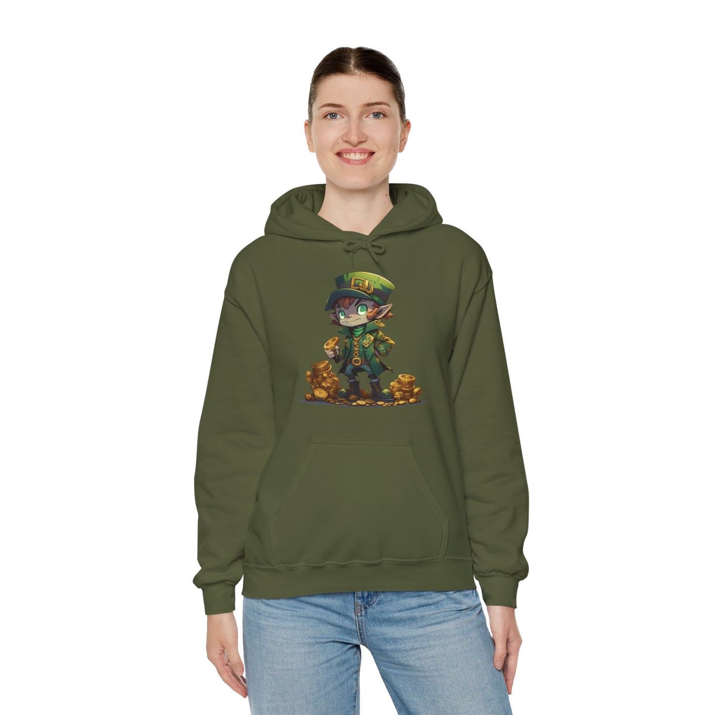 St. Patrick's Day 1 for Adults Unisex Heavy Blend™ Hooded Sweatshirt