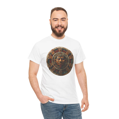 Mayan Calendar 1 (Gildan · 5000) Unisex Heavy Cotton Tee