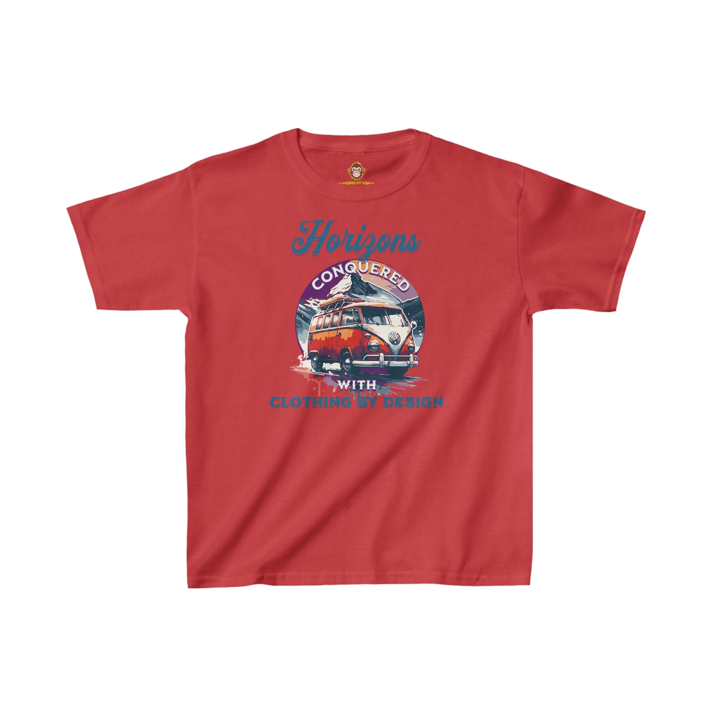 Horizons conquered with Clothing By Design for Kids (Gildan · 5000B) Heavy Cotton™ Tee