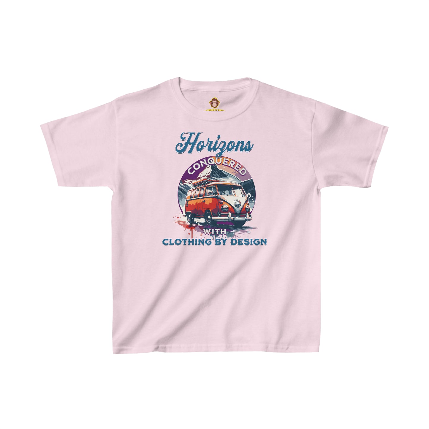 Horizons conquered with Clothing By Design for Kids (Gildan · 5000B) Heavy Cotton™ Tee