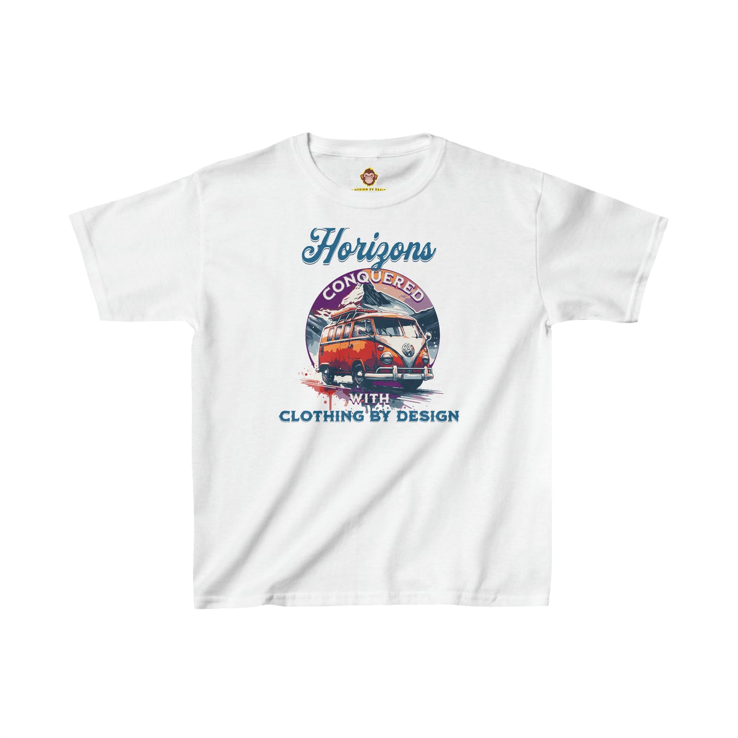 Horizons conquered with Clothing By Design for Kids (Gildan · 5000B) Heavy Cotton™ Tee