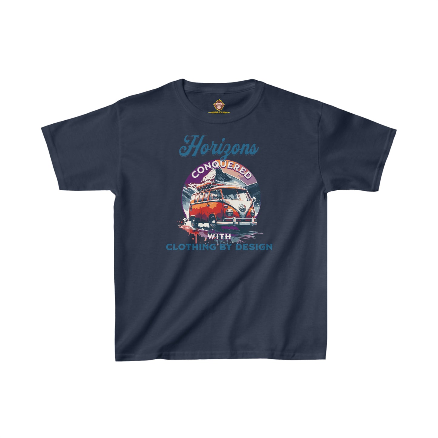 Horizons conquered with Clothing By Design for Kids (Gildan · 5000B) Heavy Cotton™ Tee