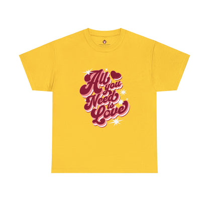 All you need is love (Gildan · 5000) Unisex Heavy Cotton Tee