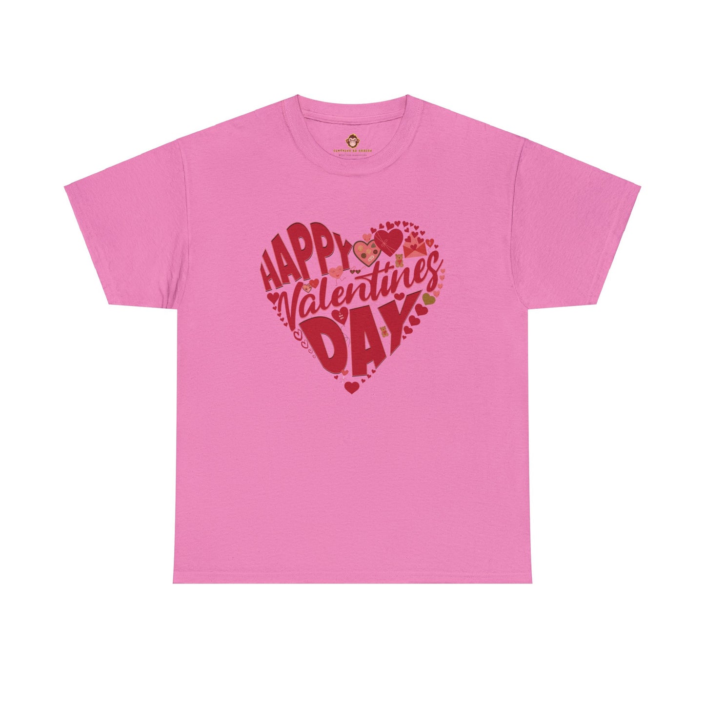 Happy Valentin's Day (Gildan · 5000) Unisex Heavy Cotton Tee