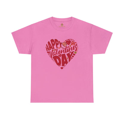 Happy Valentin's Day (Gildan · 5000) Unisex Heavy Cotton Tee