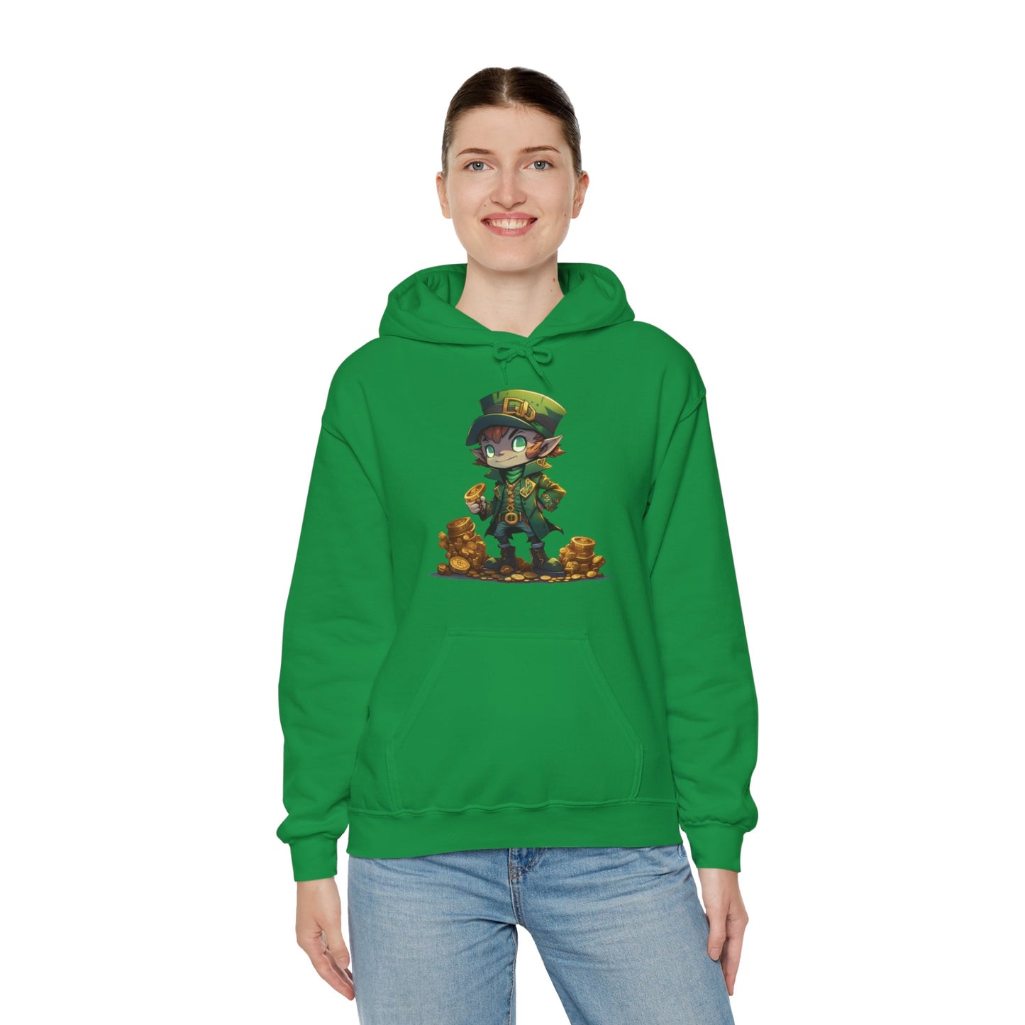 St. Patrick's Day 1 for Adults Unisex Heavy Blend™ Hooded Sweatshirt