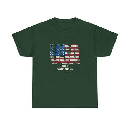 Made in the USA for Adults (Gildan · 5000) Unisex Heavy Cotton Tee