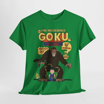 Goku Comic (Gildan · 5000) Unisex Heavy Cotton Tee