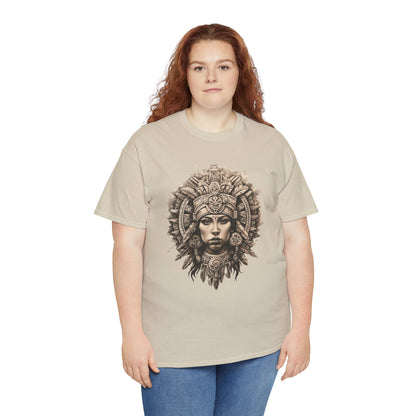 Aztec Woman 1 (Gildan · 5000) Unisex Heavy Cotton Tee