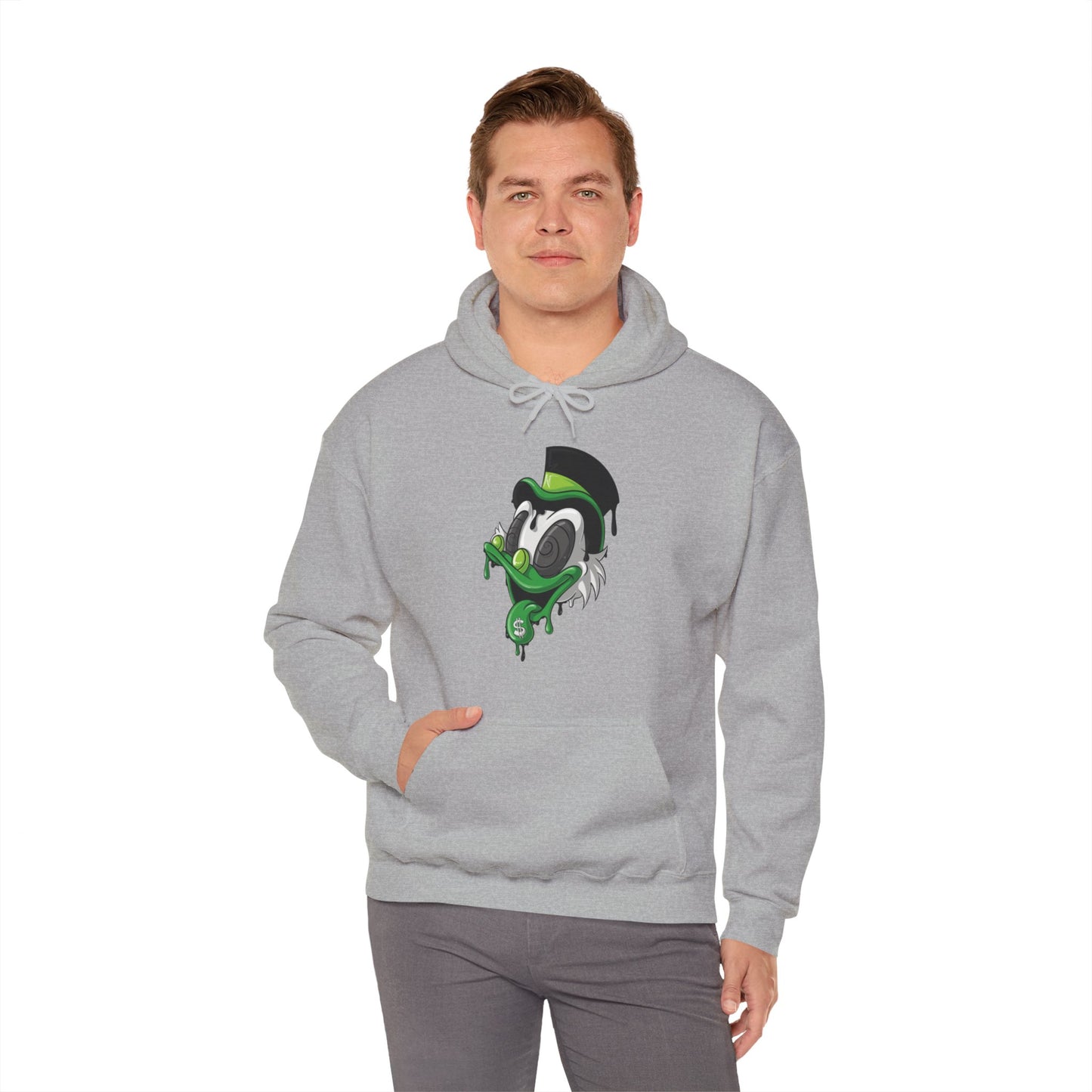 Money Duck for Adults Unisex Heavy Blend™ Hooded Sweatshirt