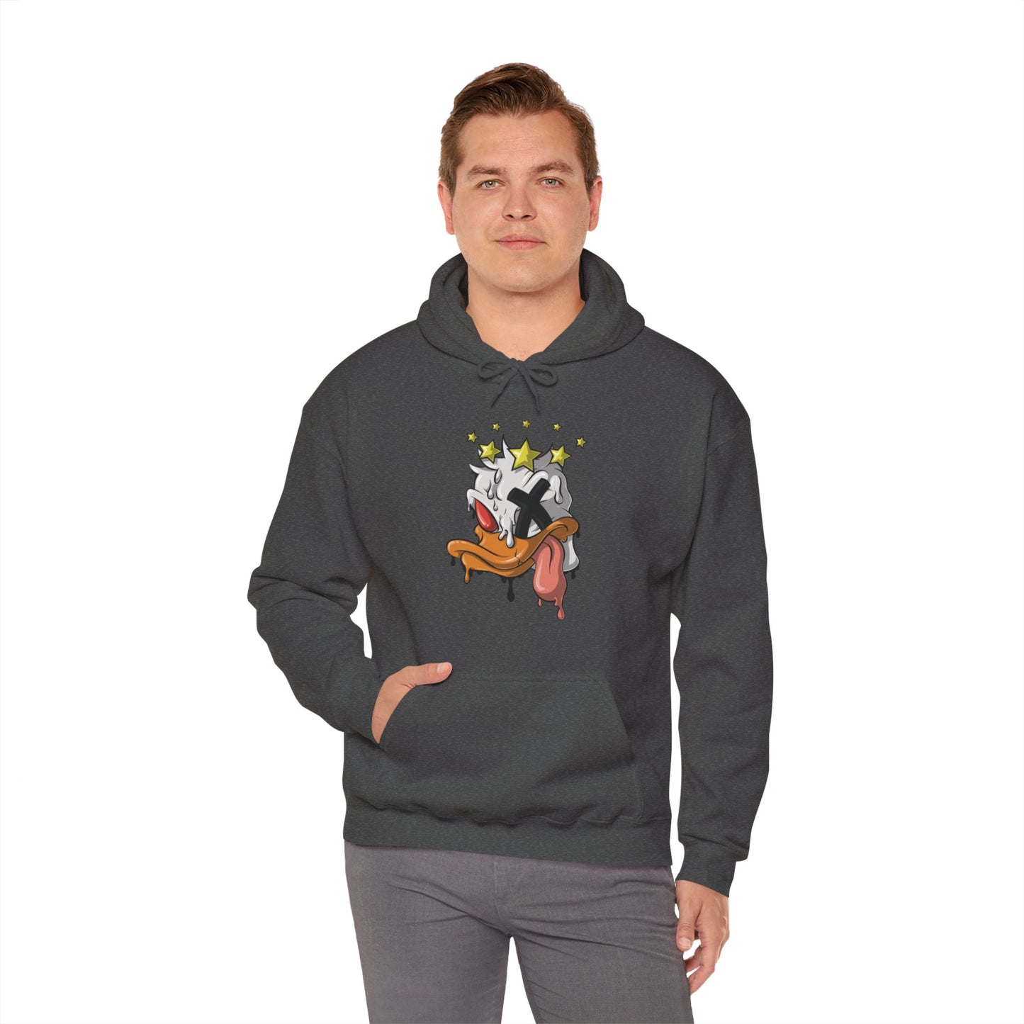 Dead Duck for Adults 1 Unisex Heavy Blend™ Hooded Sweatshirt