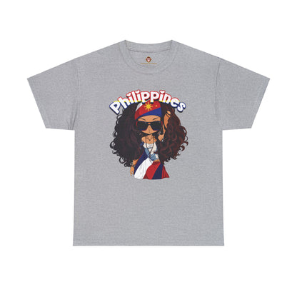 Philippines Baddie (Gildan · 5000) Unisex Heavy Cotton Tee