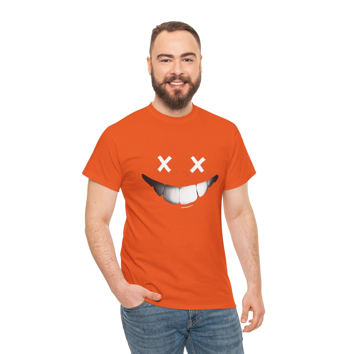 XX Smiley (Gildan · 5000) Unisex Heavy Cotton Tee