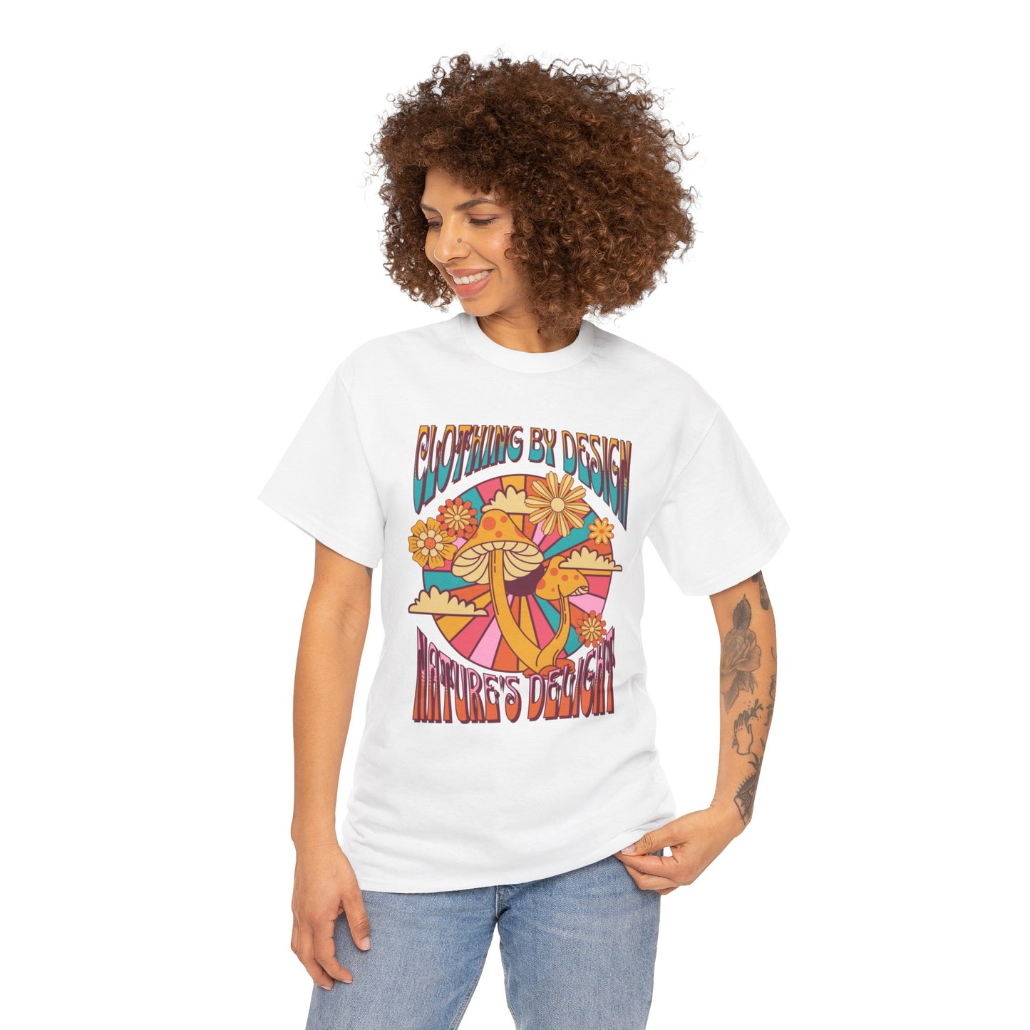 Clothing By Design Nature's Delight for Adults (Gildan · 5000) Unisex Heavy Cotton Tee