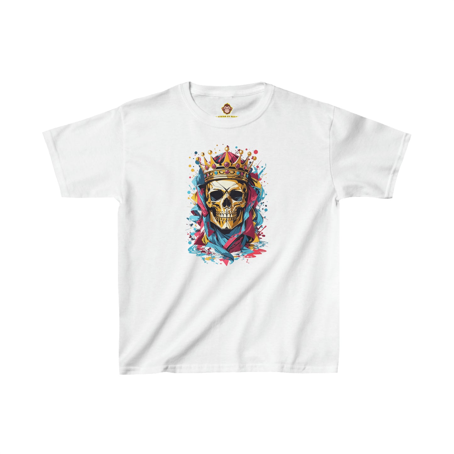 Skeleton King 1 for Kids (Gildan · 5000B) Heavy Cotton™ Tee