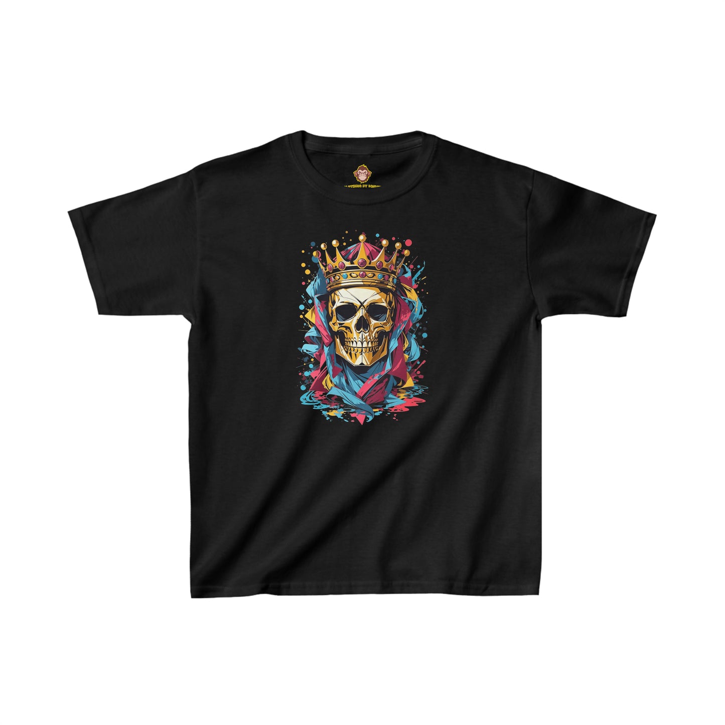 Skeleton King 1 for Kids (Gildan · 5000B) Heavy Cotton™ Tee