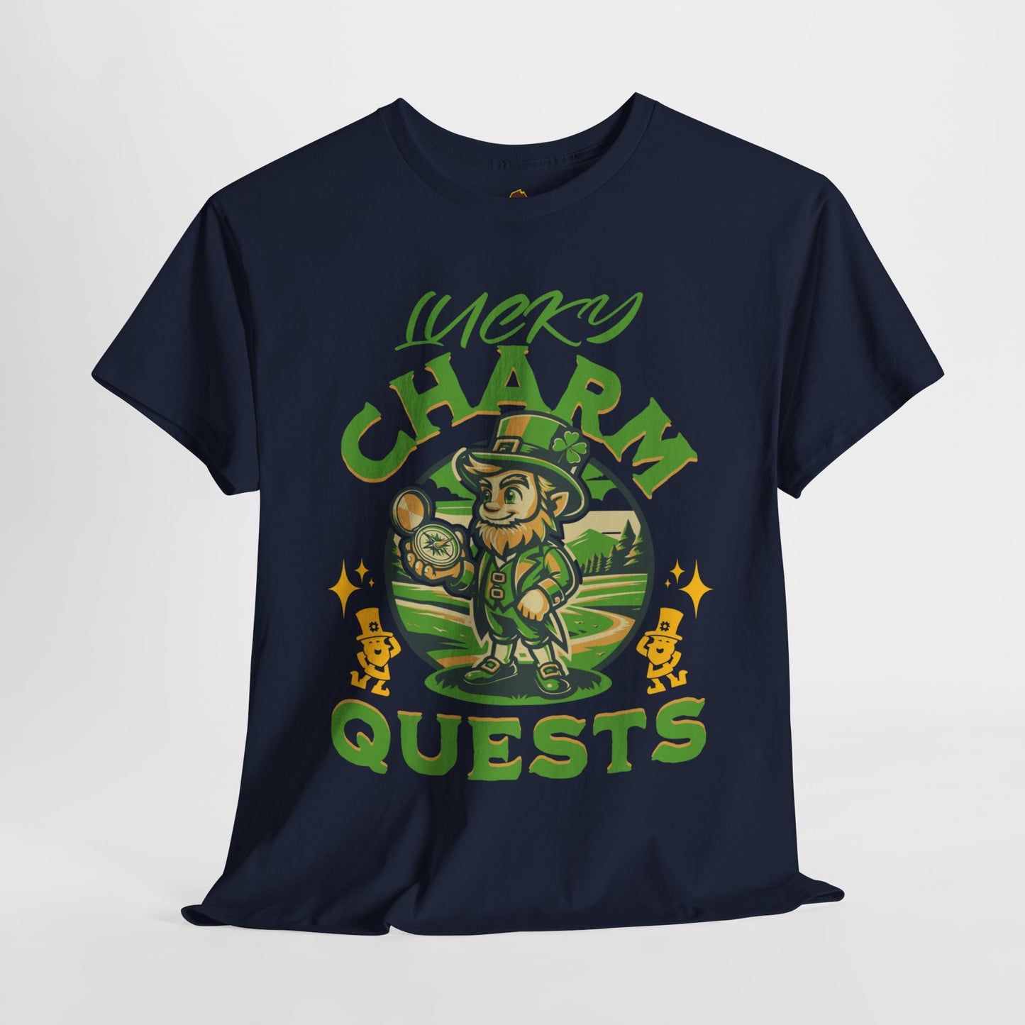 Lucky Charm Quest (Gildan · 5000) Unisex Heavy Cotton Tee