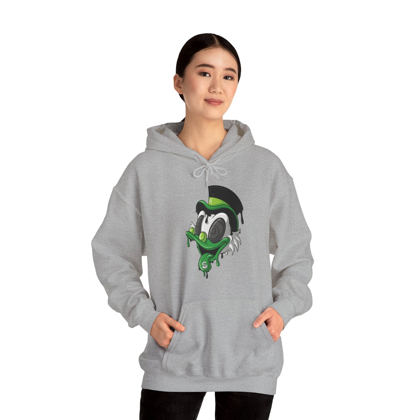 Money Duck for Adults Unisex Heavy Blend™ Hooded Sweatshirt