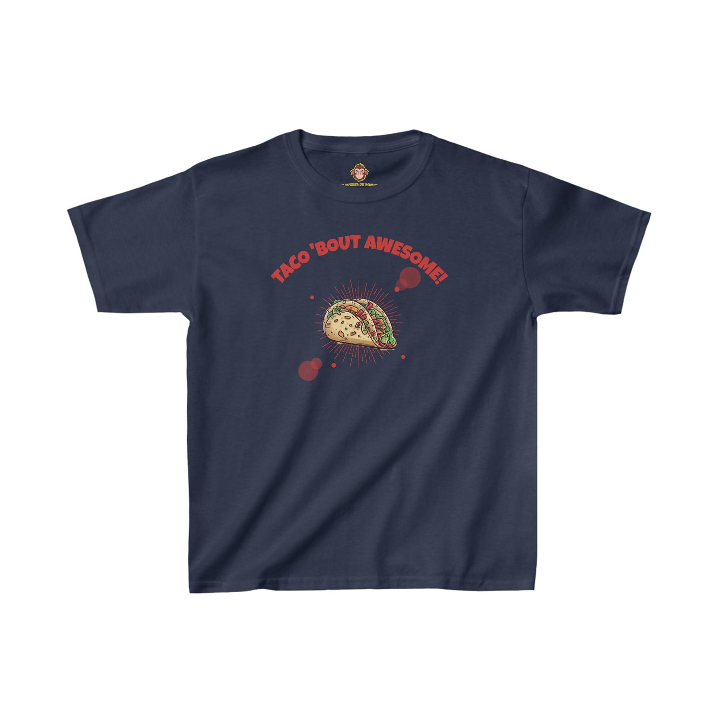 Taco 'bout awesome for kids (Gildan · 5000B) Heavy Cotton™ Tee