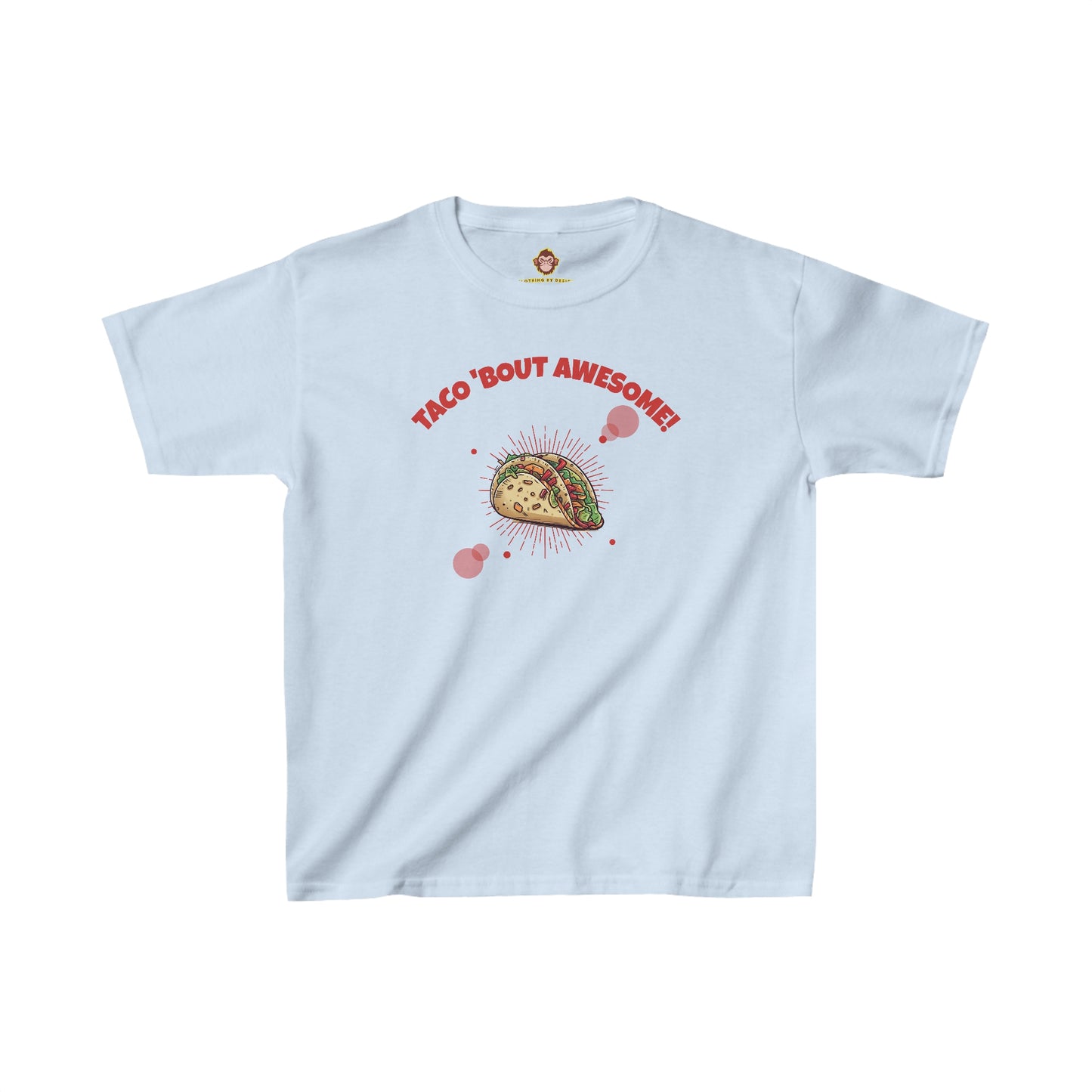 Taco 'bout awesome for kids (Gildan · 5000B) Heavy Cotton™ Tee