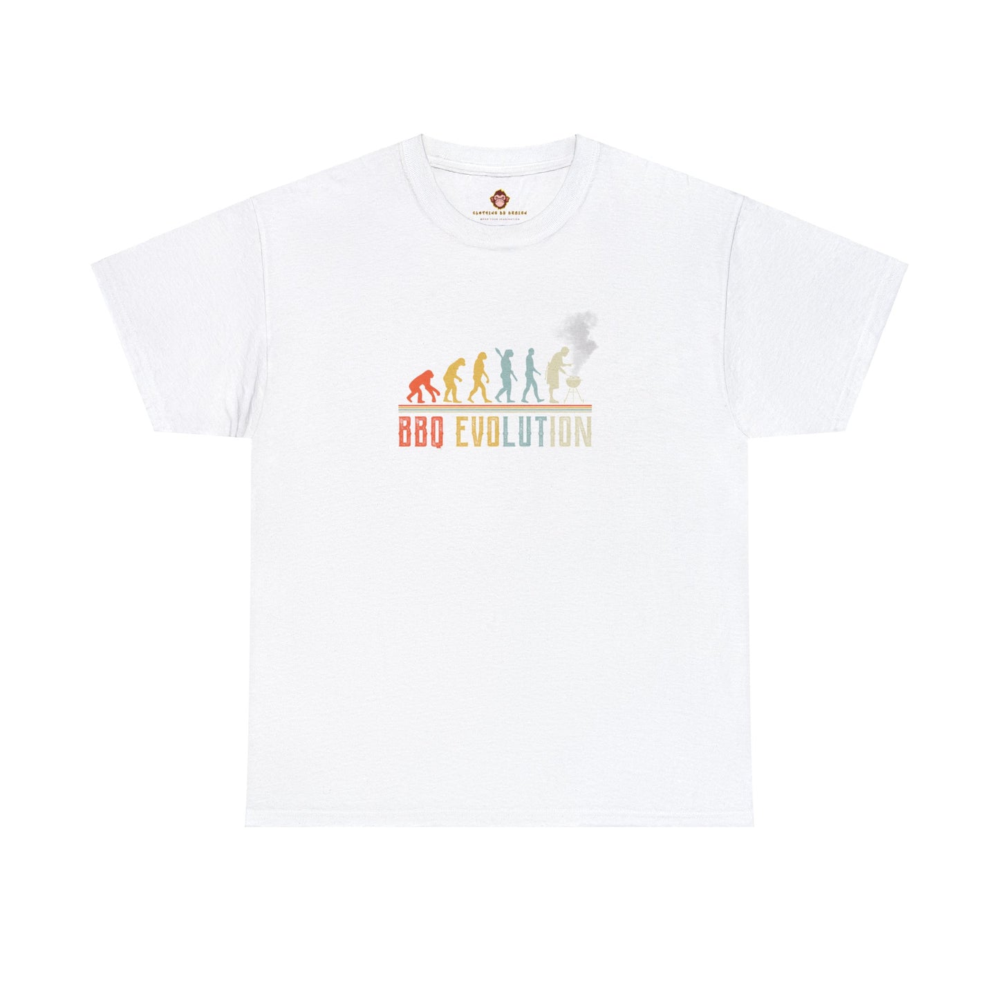 BBQ Evolution 1 (Gildan · 5000) Unisex Heavy Cotton Tee