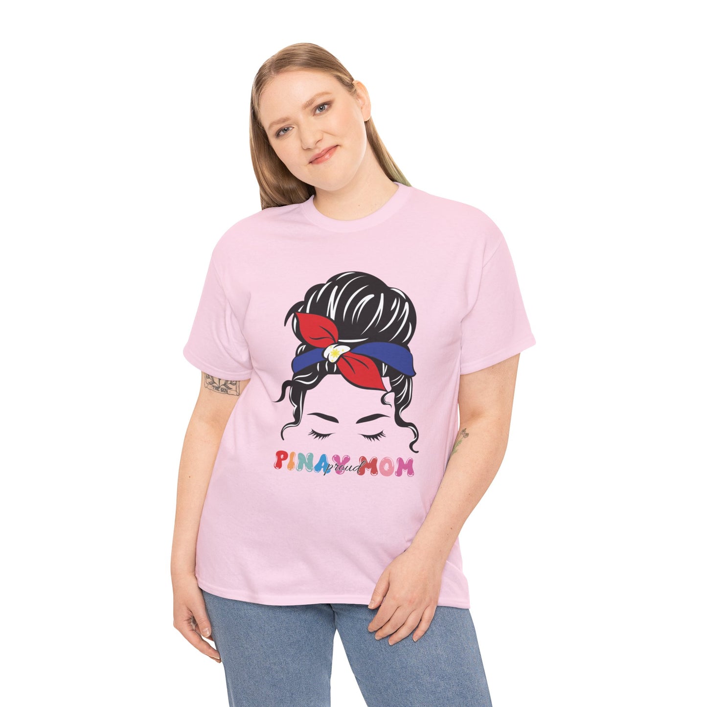 Proud Pinay Mom (Gildan · 5000) Unisex Heavy Cotton Tee