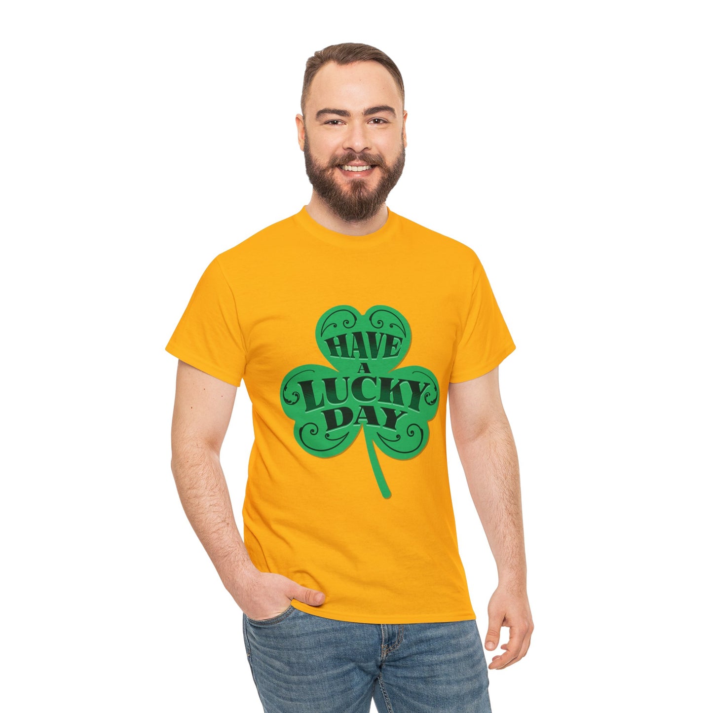 Have a Lucky Day (Gildan · 5000) Unisex Heavy Cotton Tee