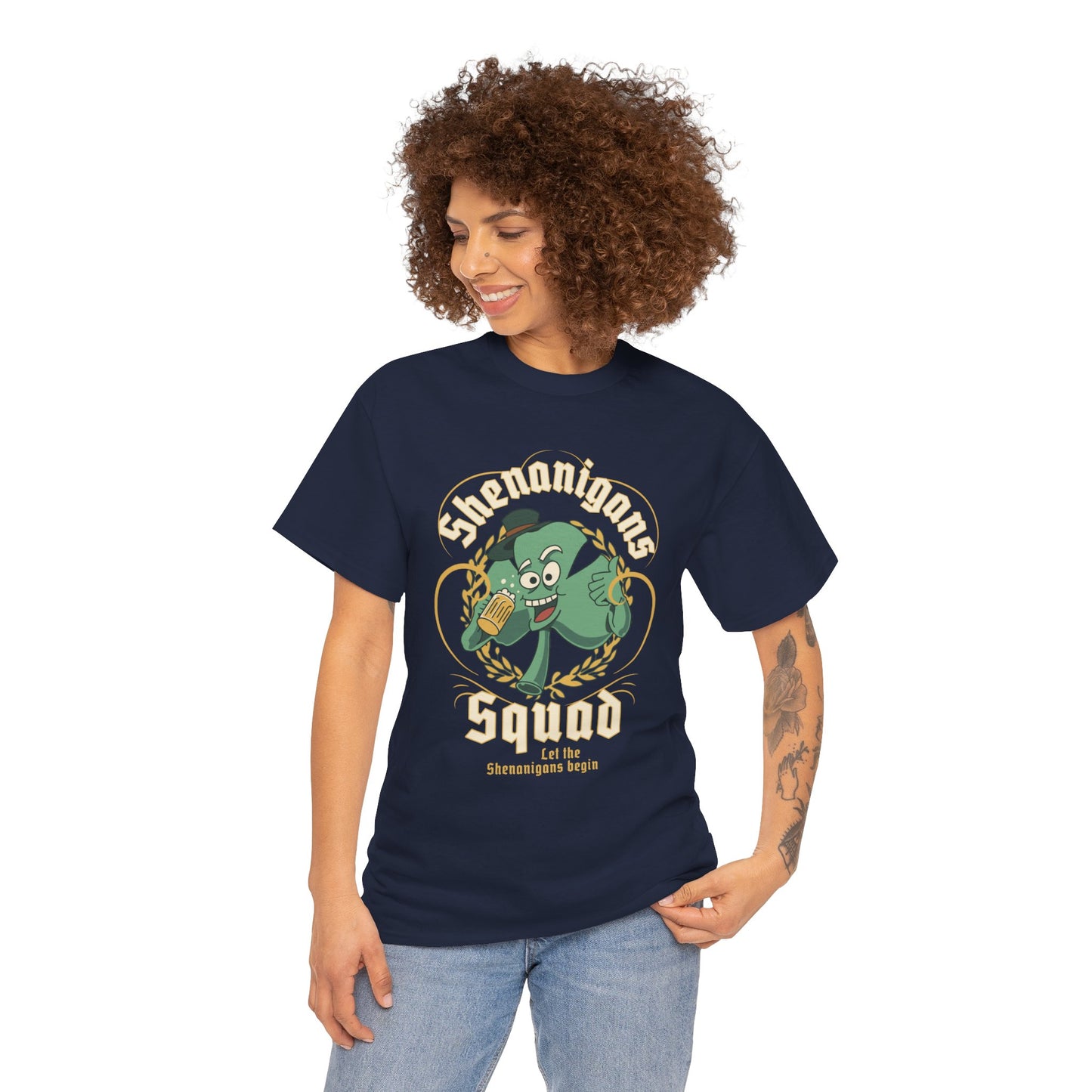 Shenanigans Squad 1(Gildan · 5000) Unisex Heavy Cotton Tee