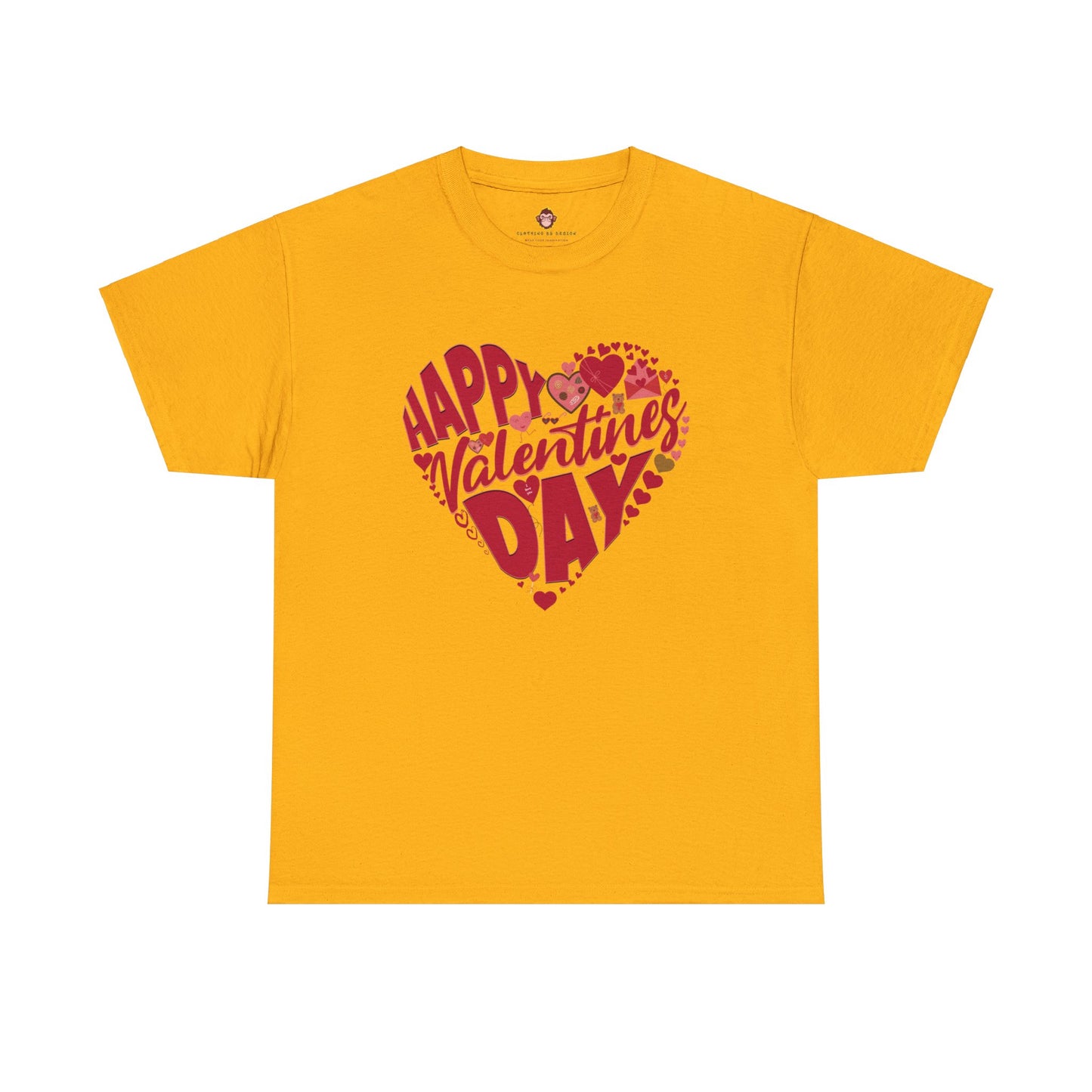 Happy Valentin's Day (Gildan · 5000) Unisex Heavy Cotton Tee