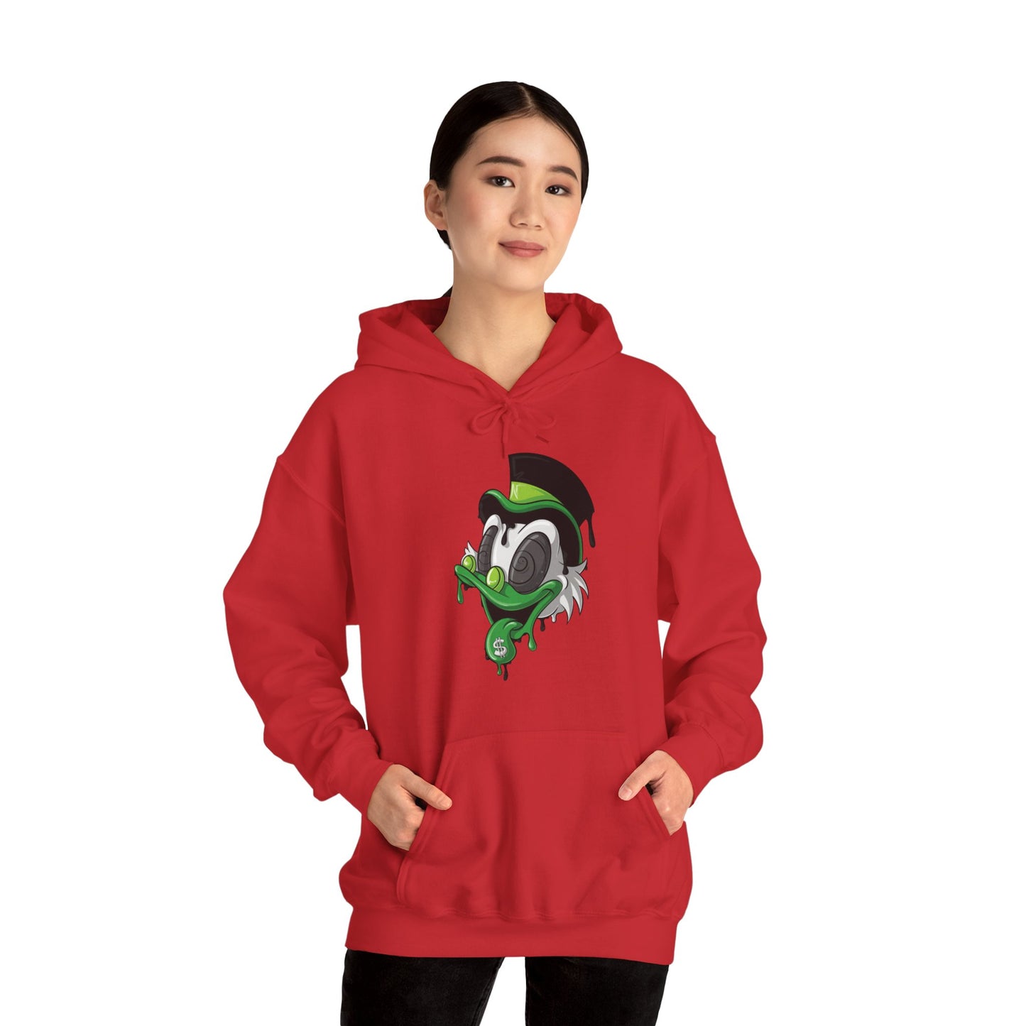 Money Duck for Adults Unisex Heavy Blend™ Hooded Sweatshirt