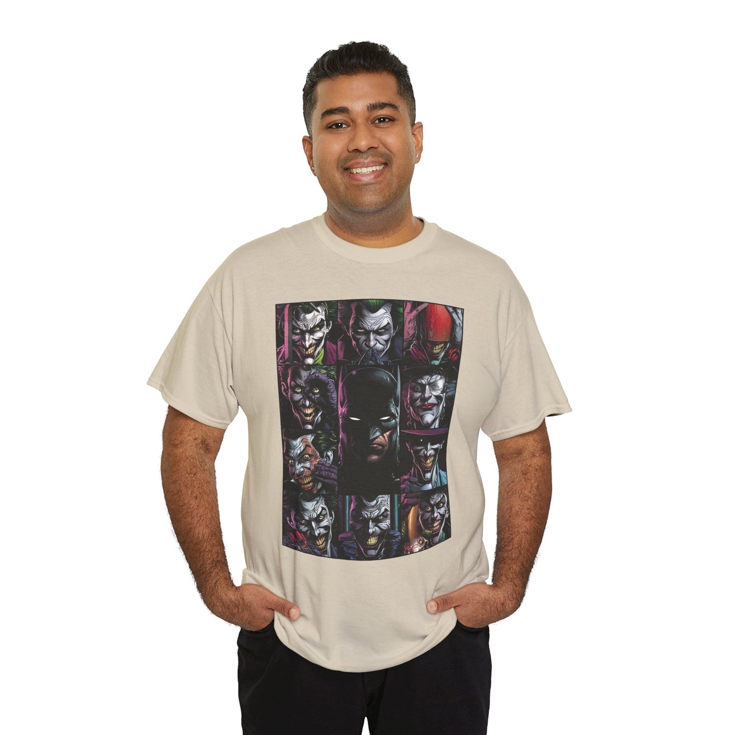 Batman Joker (Gildan · 5000) Unisex Heavy Cotton Tee