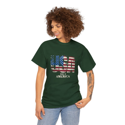 Made in the USA for Adults (Gildan · 5000) Unisex Heavy Cotton Tee