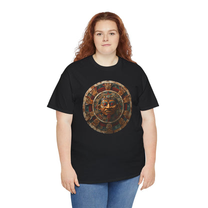 Mayan Calendar 1 (Gildan · 5000) Unisex Heavy Cotton Tee