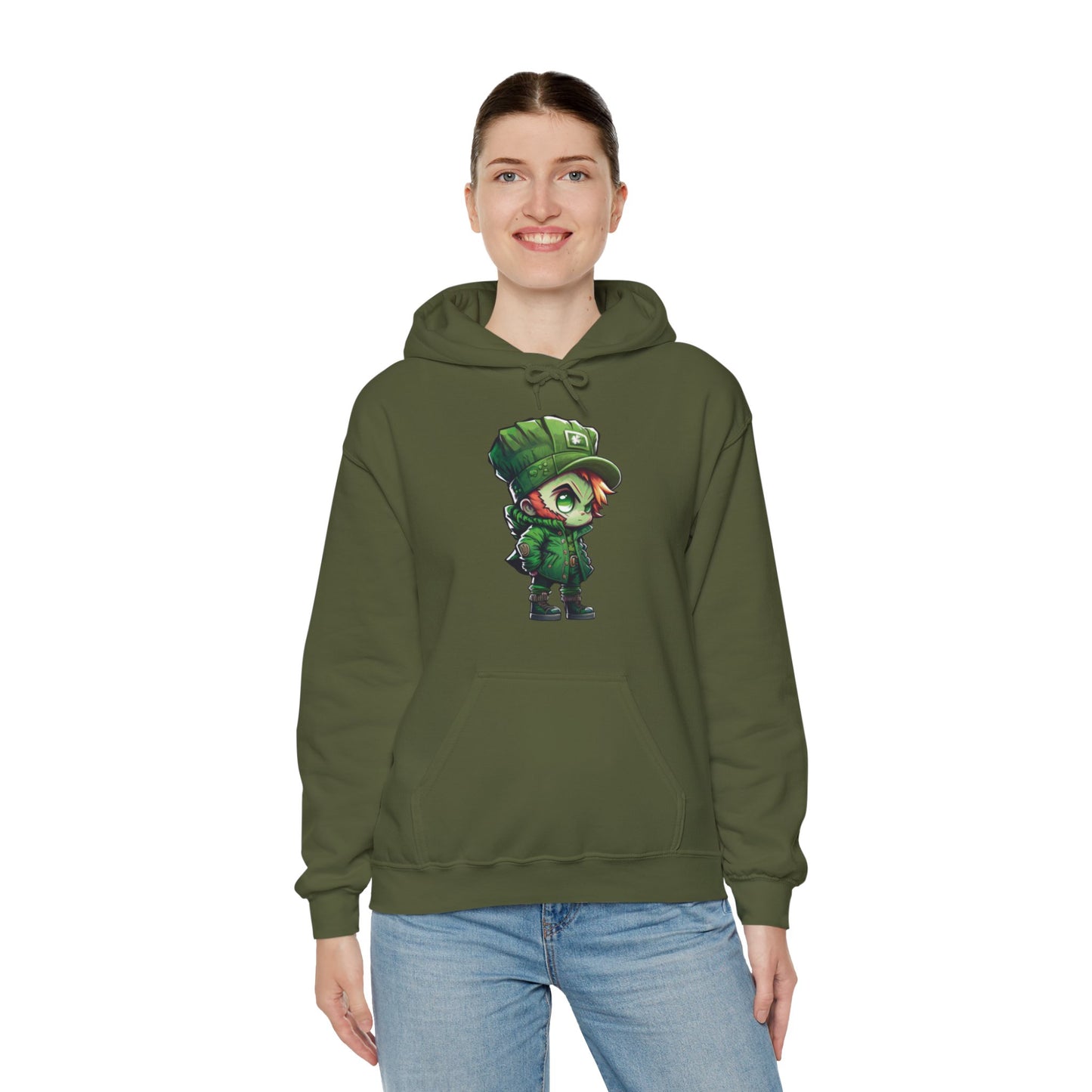 St. Patrick's Day 1 for Adults Unisex Heavy Blend™ Hooded Sweatshirt