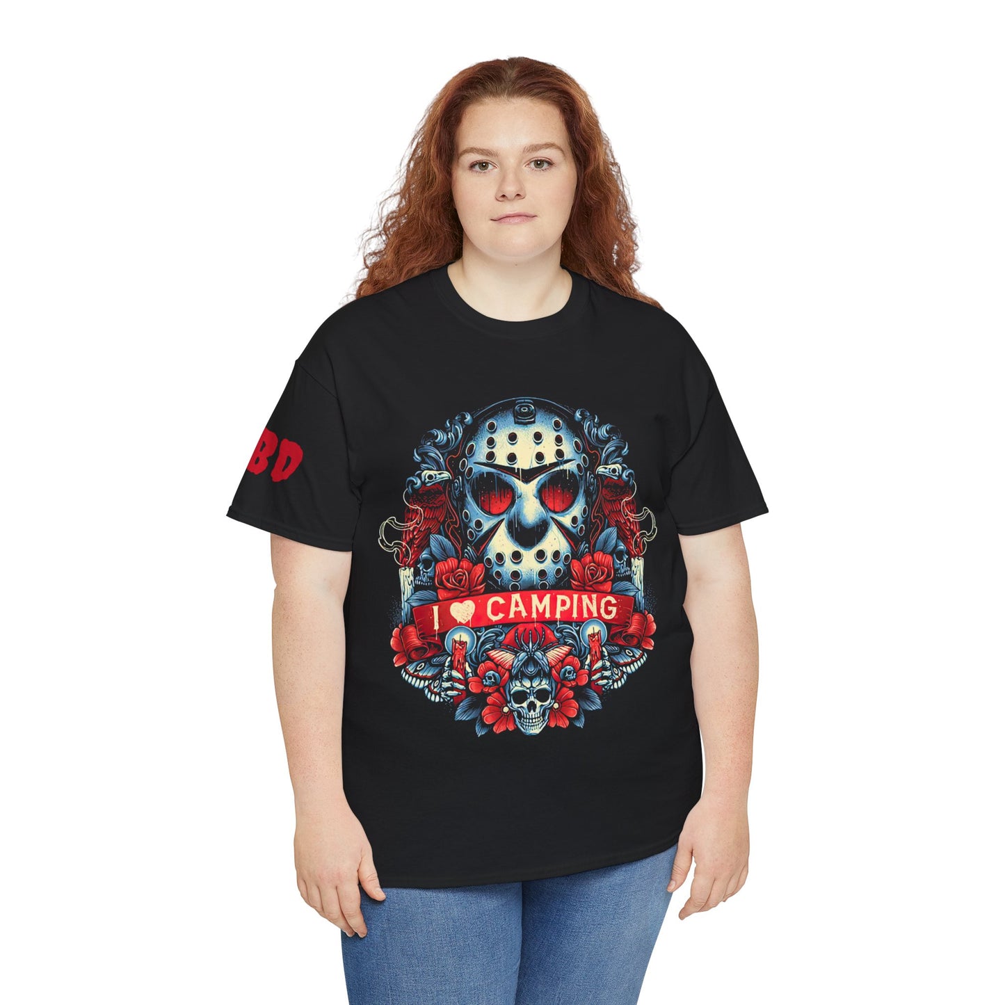 Jason Voorhees Camping Tee - Halloween