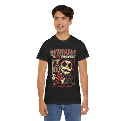 Halloween Tee - Nightmare Before Christmas Elm Street Theme