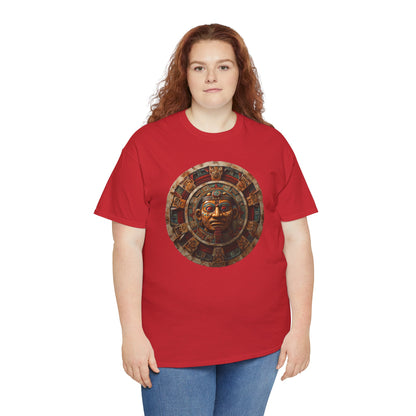 Mayan Calendar 1 (Gildan · 5000) Unisex Heavy Cotton Tee