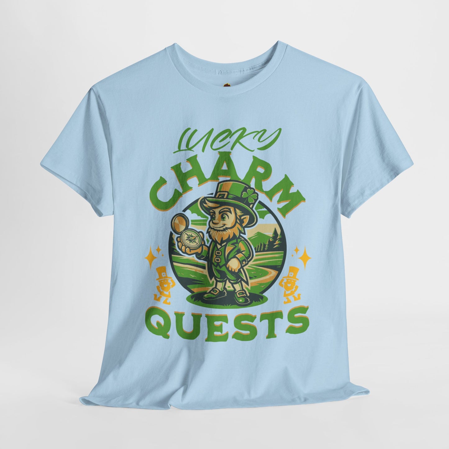 Lucky Charm Quest (Gildan · 5000) Unisex Heavy Cotton Tee