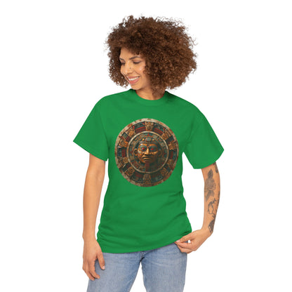 Mayan Calendar 1 (Gildan · 5000) Unisex Heavy Cotton Tee