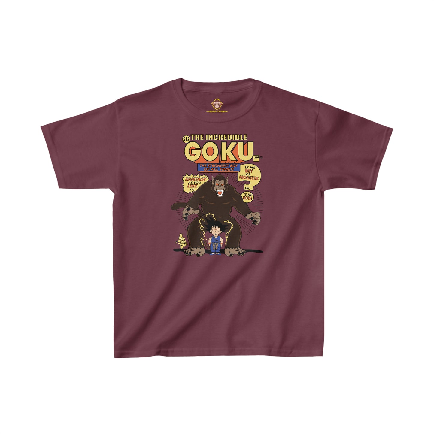 Goku Comic for kids (Gildan · 5000B) Heavy Cotton™ Tee