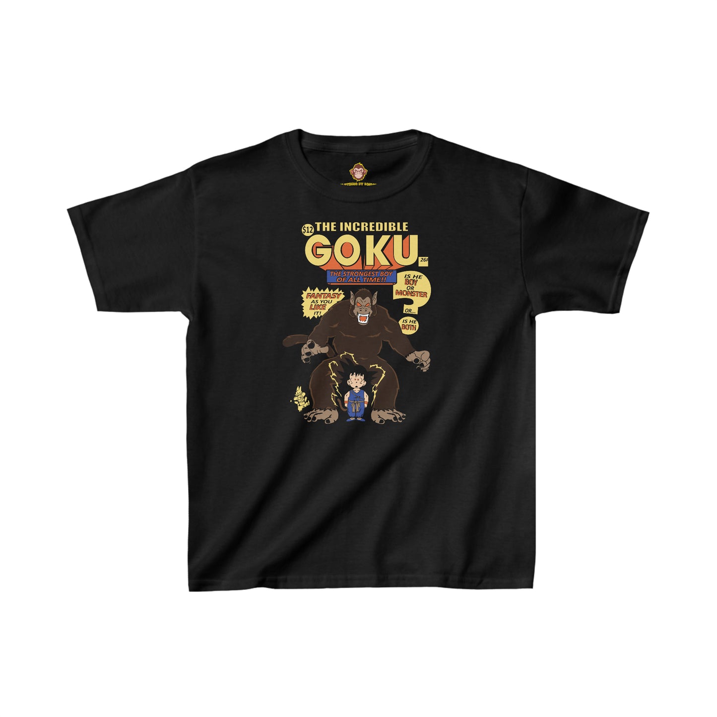 Goku Comic for kids (Gildan · 5000B) Heavy Cotton™ Tee