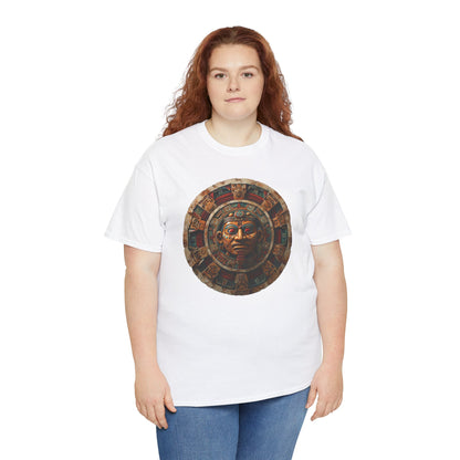 Mayan Calendar 1 (Gildan · 5000) Unisex Heavy Cotton Tee