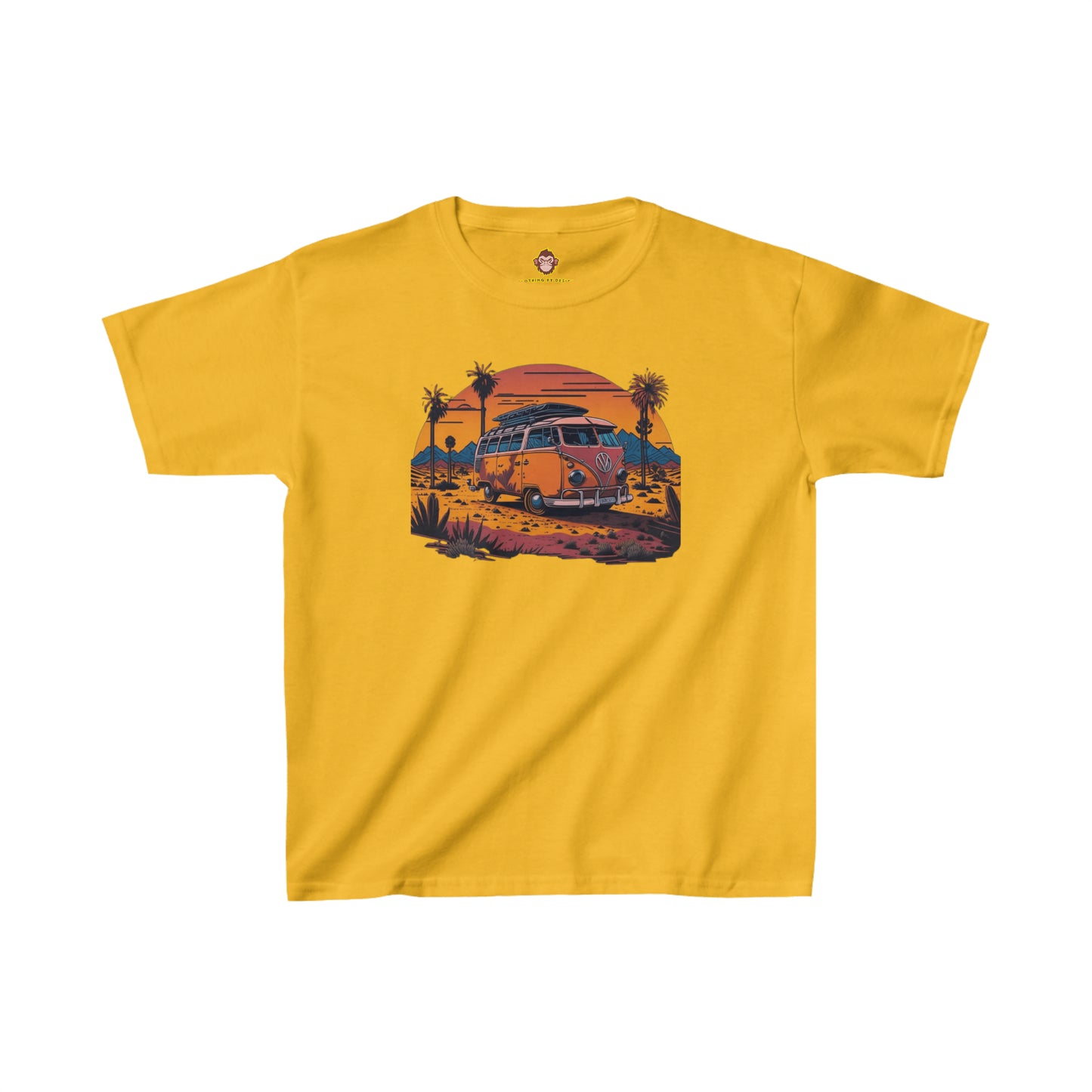 Volkswagen Microbus for Kids (Gildan · 5000B) Heavy Cotton™ Tee