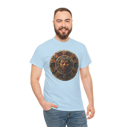 Mayan Calendar 1 (Gildan · 5000) Unisex Heavy Cotton Tee