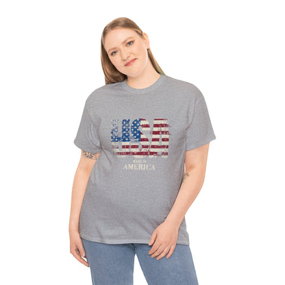 Made in the USA for Adults (Gildan · 5000) Unisex Heavy Cotton Tee