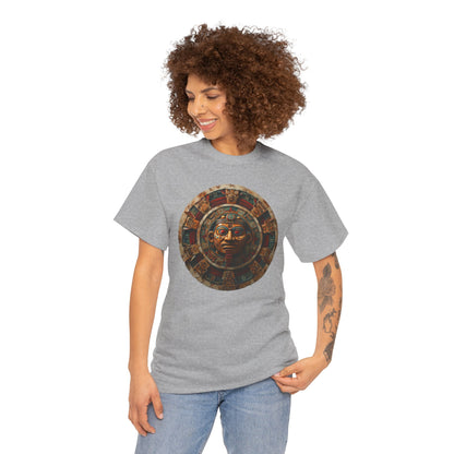 Mayan Calendar 1 (Gildan · 5000) Unisex Heavy Cotton Tee