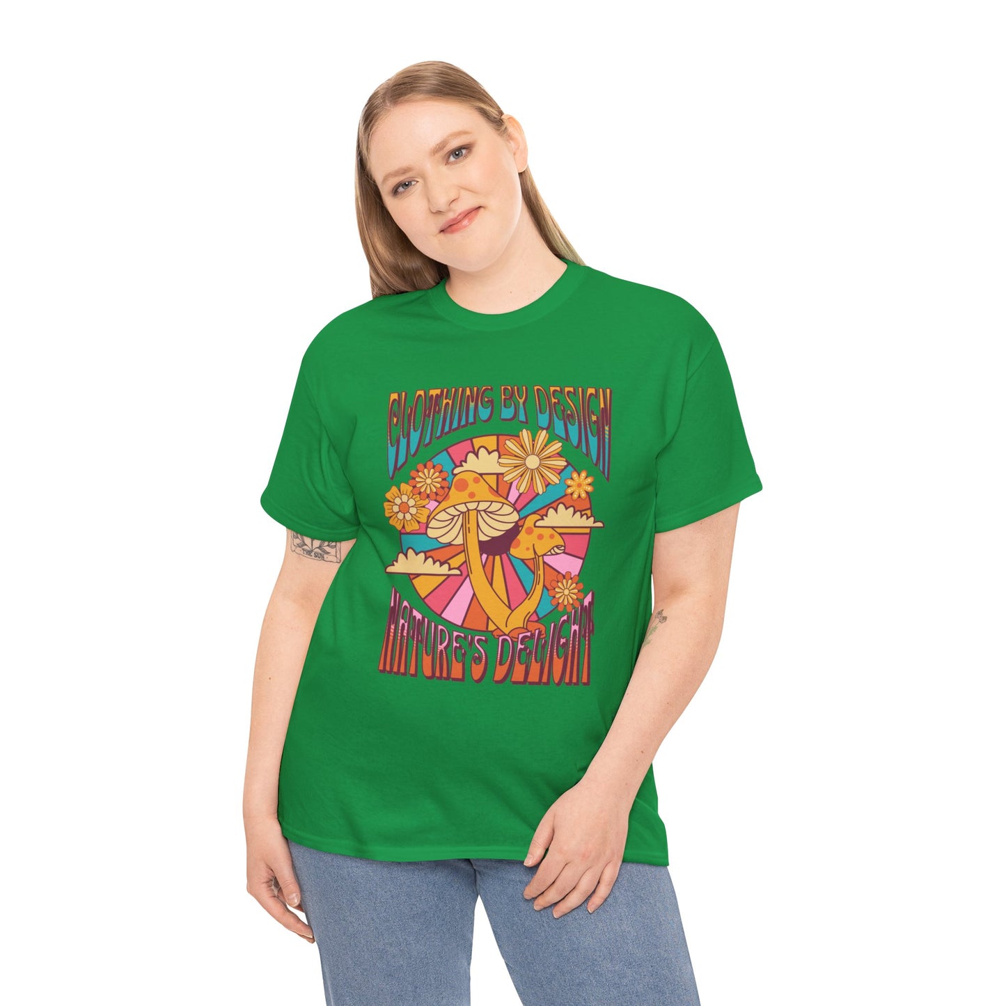 Clothing By Design Nature's Delight for Adults (Gildan · 5000) Unisex Heavy Cotton Tee