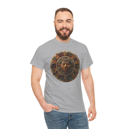 Mayan Calendar 1 (Gildan · 5000) Unisex Heavy Cotton Tee